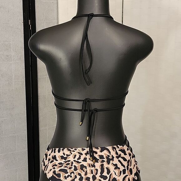 BRAND NEW RUZIYOOG BIKINI SETS WOMEN BIKINI LEOPARD SWIMSUIT TWO PIECE SET - Picture 11 of 16